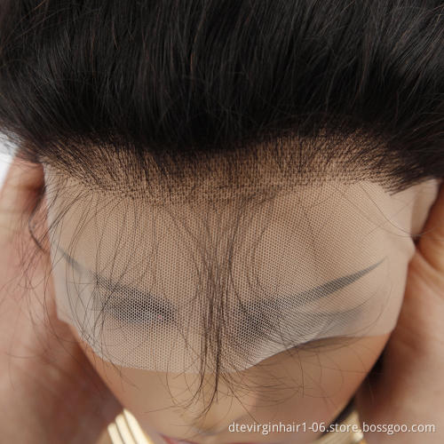 Wholesale Price Transparent HD Thin Swiss Lace Frontal Closure, Cuticle Aligned Pre Plucked Virgin Hair HD Lace Frontal